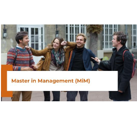 Master in Management (MIM)